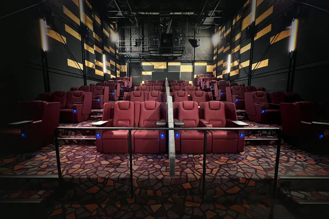 Four of the premium halls, coined Lumiere, feature reclinable seats with more leg room and the latest sound system.