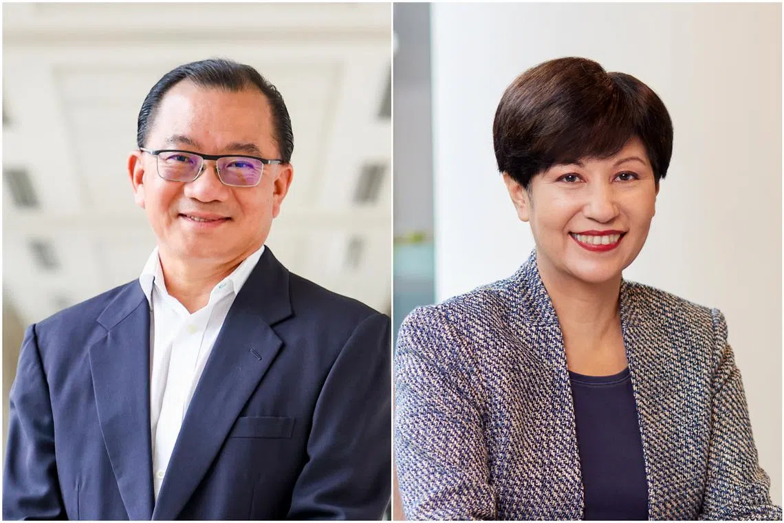 Mr Seah Kian Peng has served in the role since 2023, and Ms Indranee Rajah has been Leader of the House since 2020.