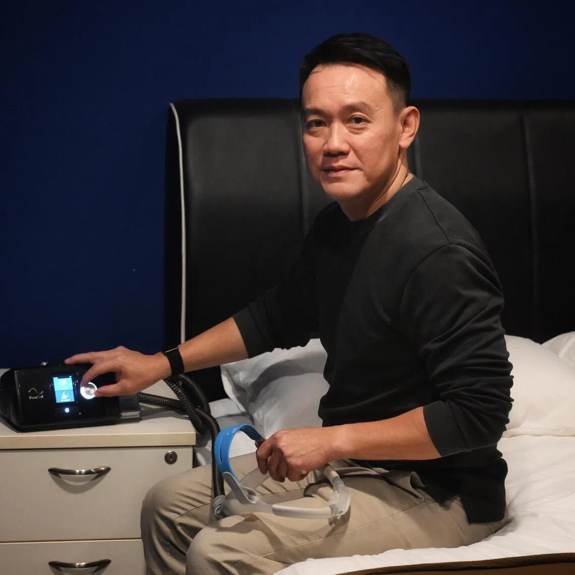 Vincent Lim did not think that snoring was a symptom of obstructive sleep apnoea.