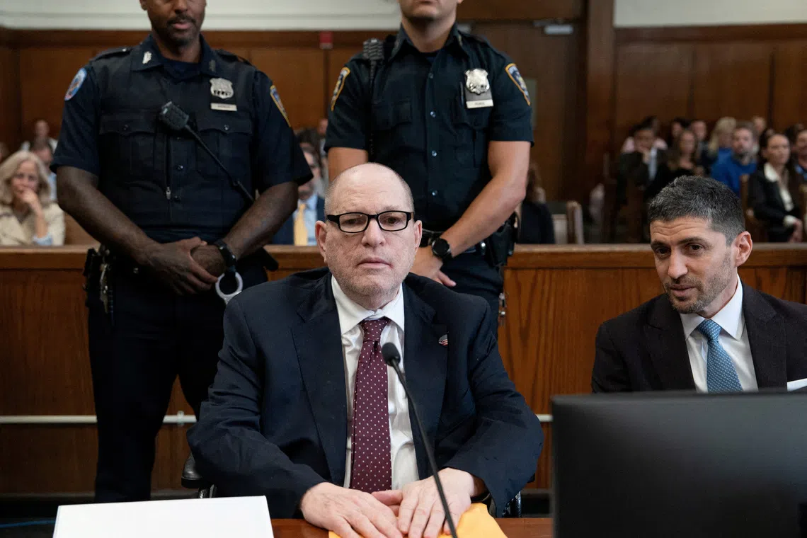 Harvey Weinstein sentenced to 15 years for New York sexual assault