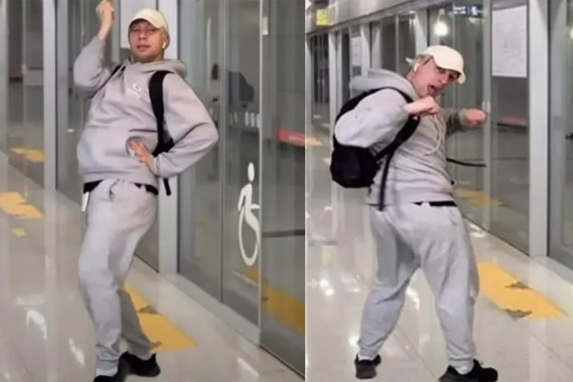 A video of American choreographer Jonah Aki dancing to Seoul subway jingles gained more than five million views on social media.