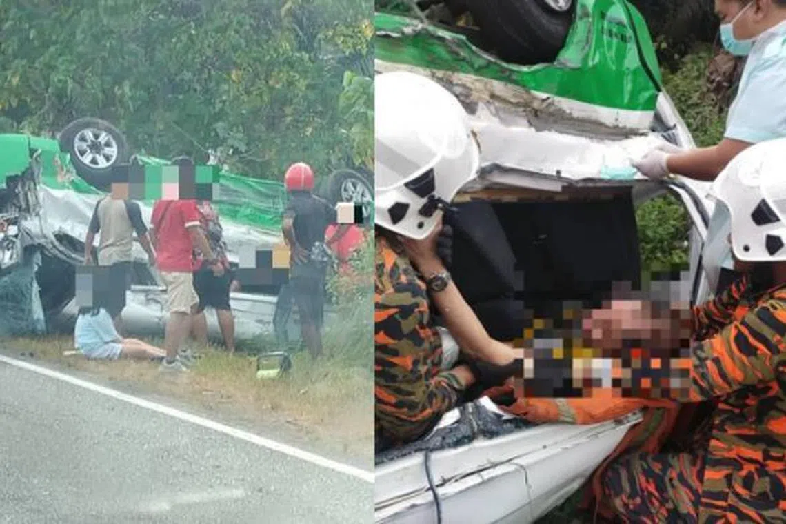 A Vietnam national was also killed in the accident which happened at about 4pm on March 11.