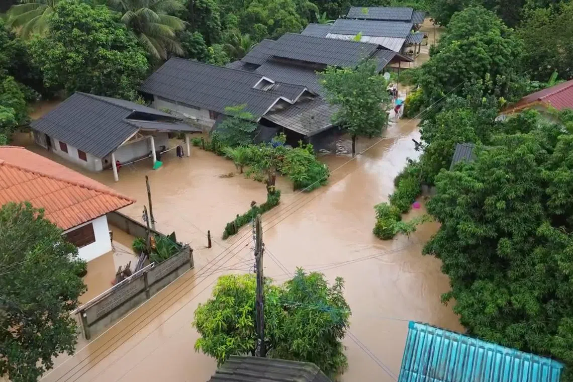 Thailand's Department of Disaster Prevention and Mitigation said more than 12,000 households had been affected by the floods.