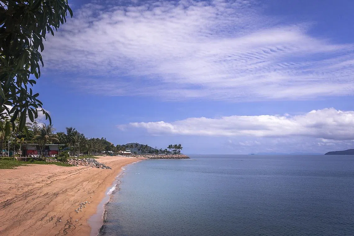 Tropical cyclone Kirrily will cross the coast near the tourist town of Townsville on the night of Jan 25.