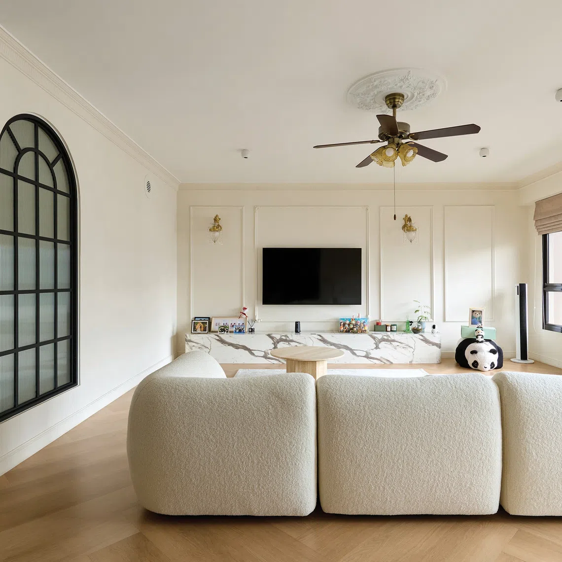 This millennial home was inspired by the ornate detailing of apartments in Paris.