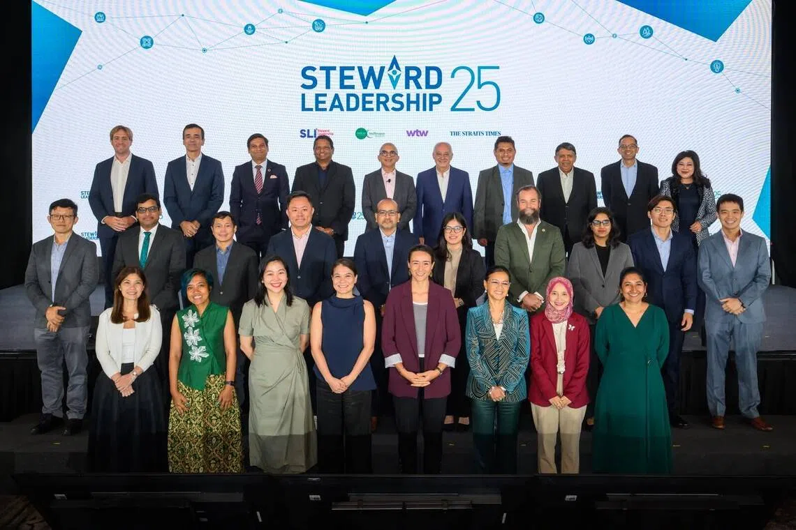 straitstimes.com - Rosalind Ang - Doing good for others builds long-term success, says Temasek chairman as SL25 winners named