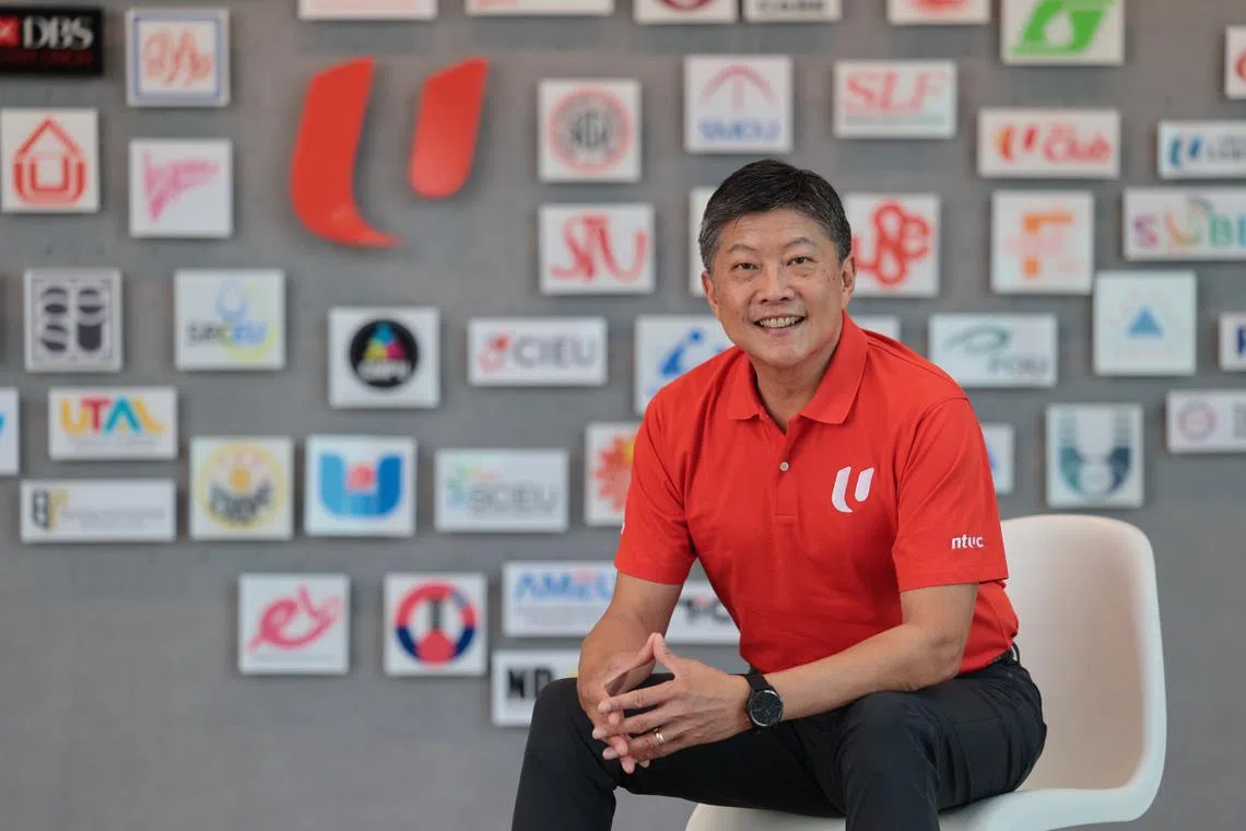 Labour chief Ng Chee Meng said that he has been walking about since 2020. 