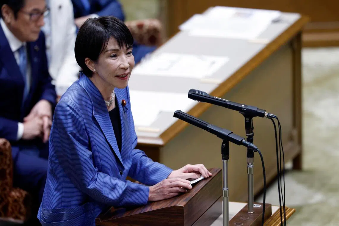 Japanese Prime Minister Sanae Takaichi instructed relevant ministers to grasp the status of foreign land acquisitions and examine how the regulations should be.