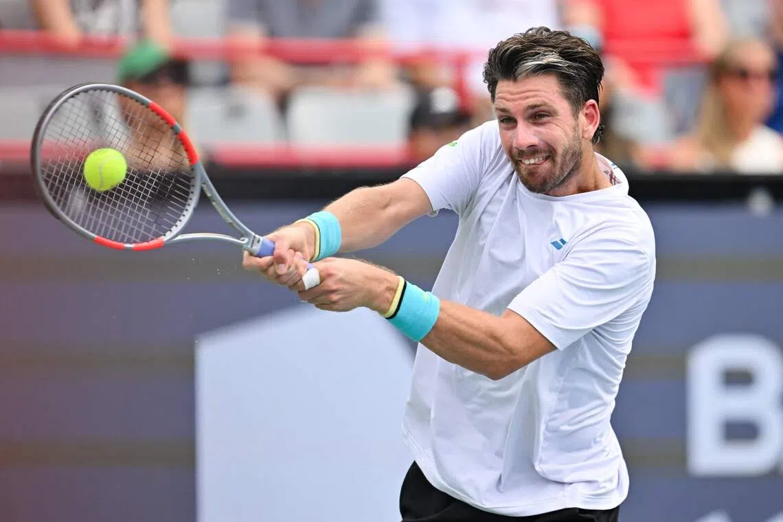 Cameron Norrie trailed a set and a double break against Alex de Minaur, who folded in the final set of an epic lasting for almost three hours.