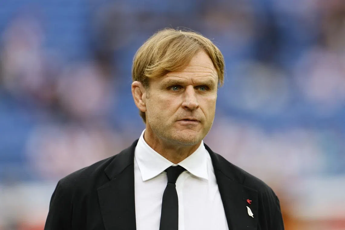 FILE PHOTO: Rugby Union - Japan v New Zealand - Yokohama International Stadium, Yokohama, Japan - October 26, 2024 New Zealand coach Scott Robertson before the match REUTERS/Kim Kyung-Hoon/File Photo