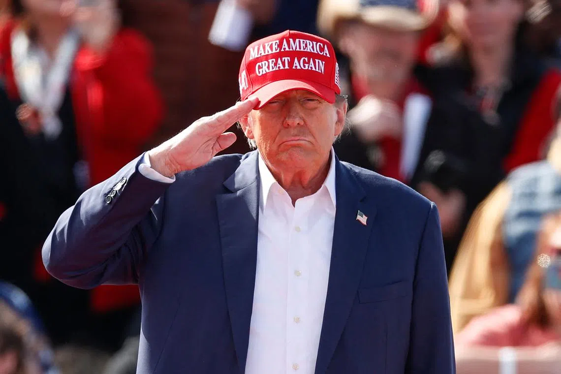 Former president Donald Trump won enough delegates to mathematically clinch the Republican nomination.