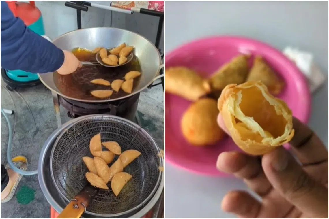 The video, with the caption “oxygen curry puff really exists”, has garnered over 2 million views since it was posted.