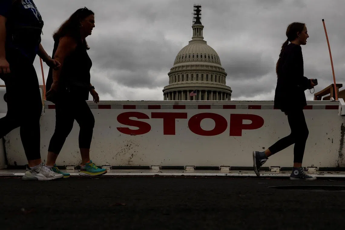 The US federal government will shut down on Sunday if Congress fails to pass a new spending Bill.