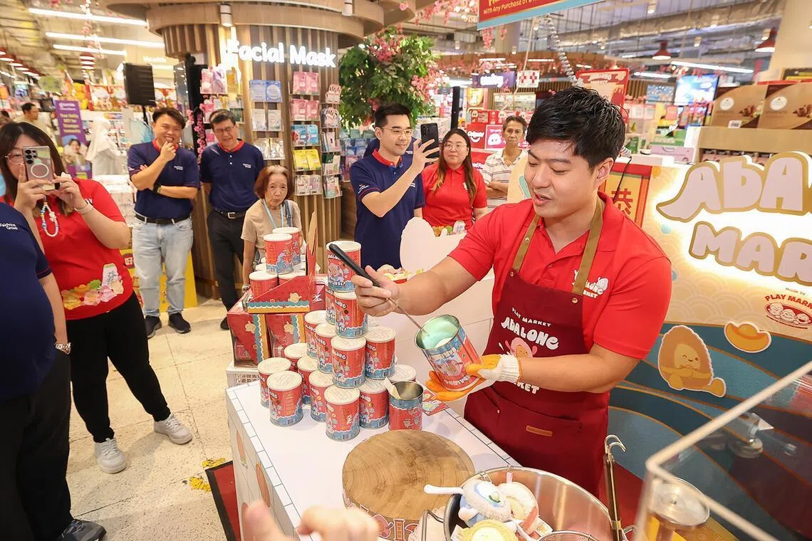 The Abalone Market Plush Experience is exclusive to the FairPrice Xtra outlet at AMK Hub.