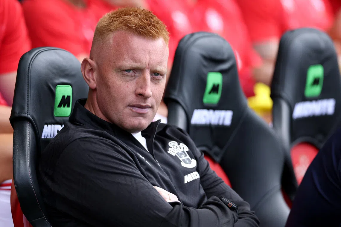 Soccer Football - Championship - Southampton v Wrexham - St Mary's Stadium, Southampton, Britain - August 9, 2025 Southampton manager Will Still before the match Action Images/John Sibley