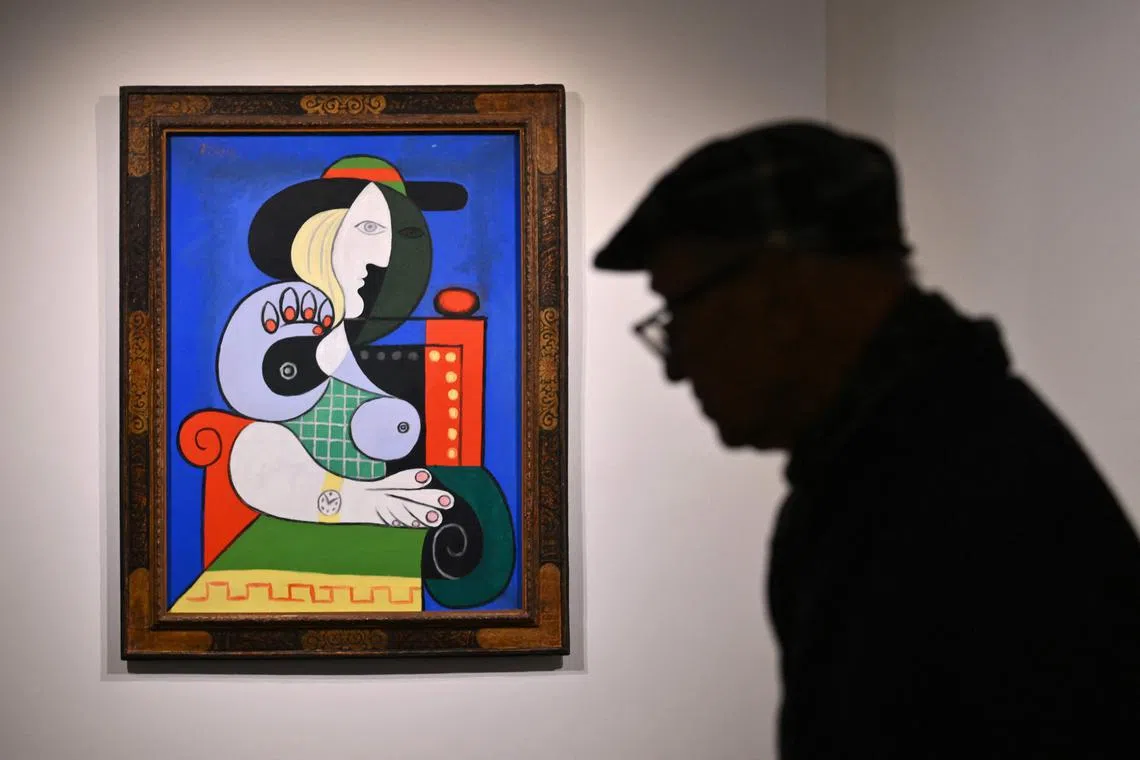 Pablo Picasso's Femme á la montre is expected to fetch at least US$120 million (S$163 million).