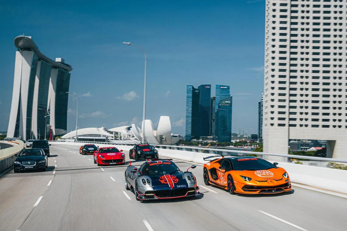 Gumball 3000 -  A group of super cars will be driving to Singapore from Saigon on the 25th anniversary of the Gumball 3000 Rally.


Credit: Gumball 3000