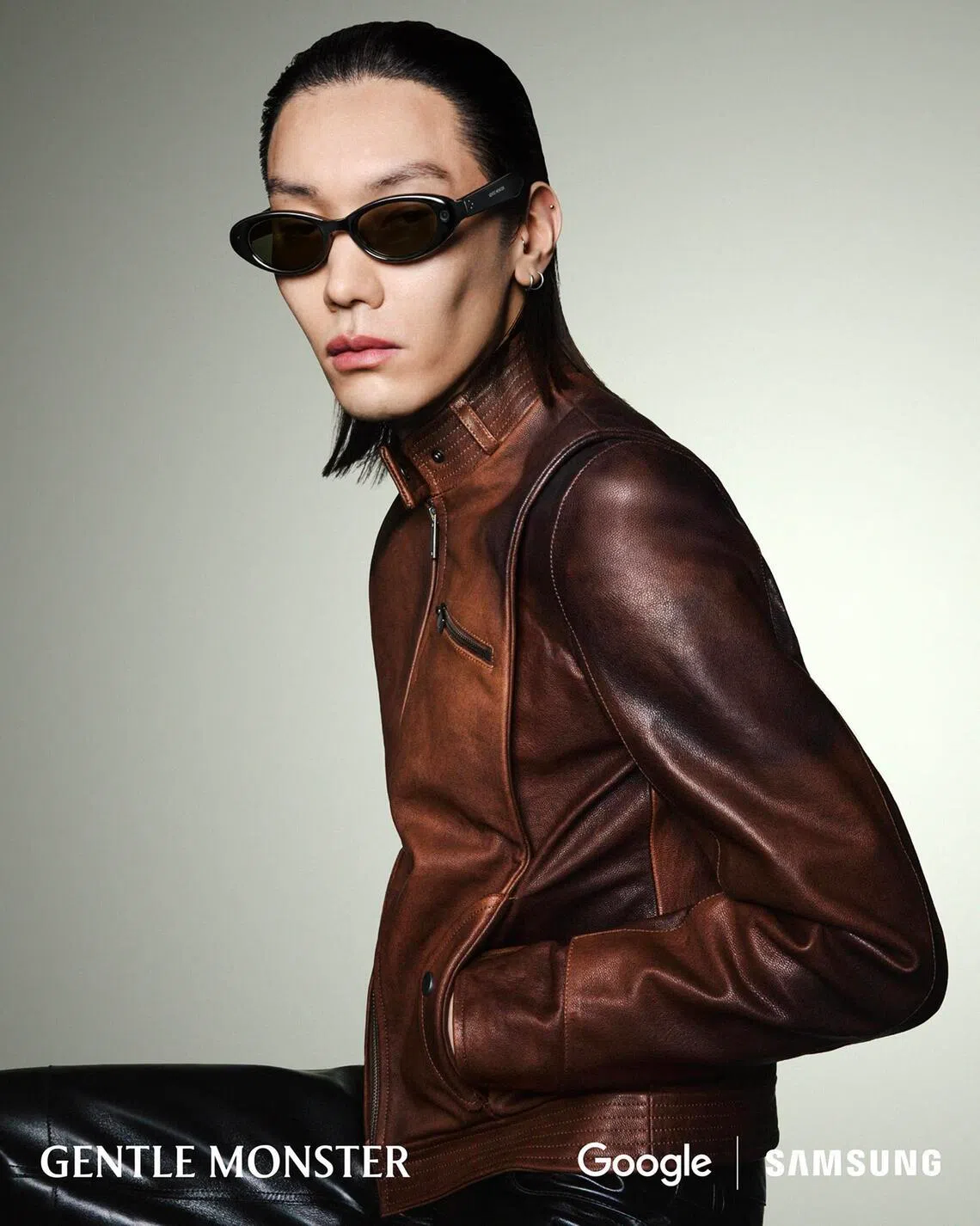 Google x Gentle Monster Intelligent Eyewear first reveal campaign image.