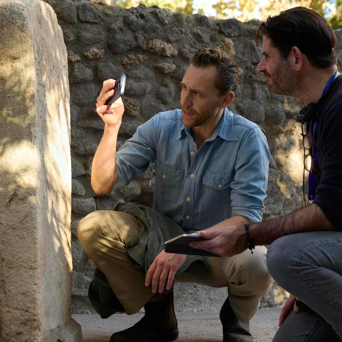 Tom Hiddleston in Pompeii: Out of Time with Tom Hiddleston.