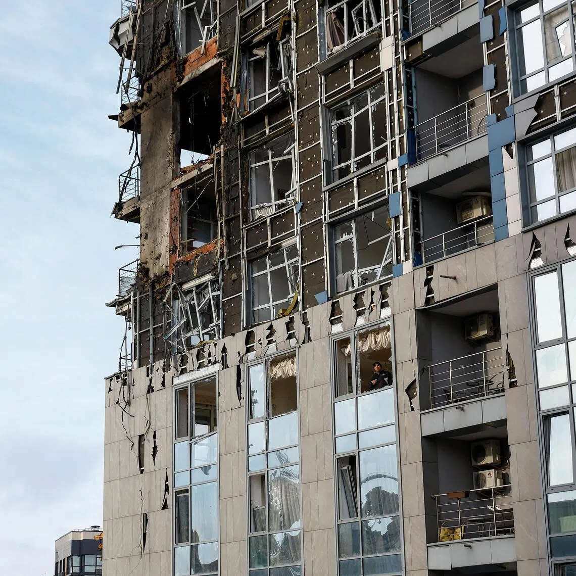 Kyiv was on Nov 25 hit by a barrage of missiles and hundreds of drones in an attack that killed at least six people.