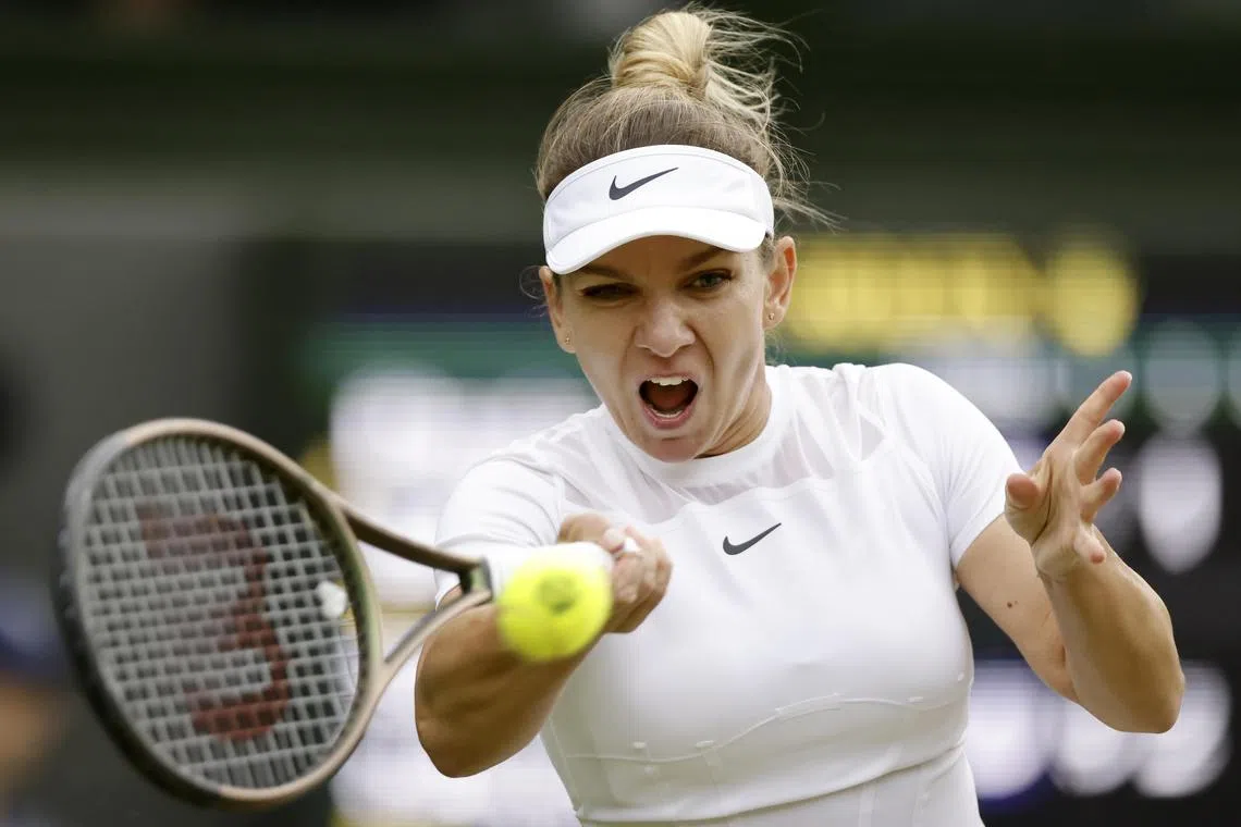 Halep, a former Wimbledon and French Open champion, was suspended in October 2022 after she tested positive for banned drug roxadustat.