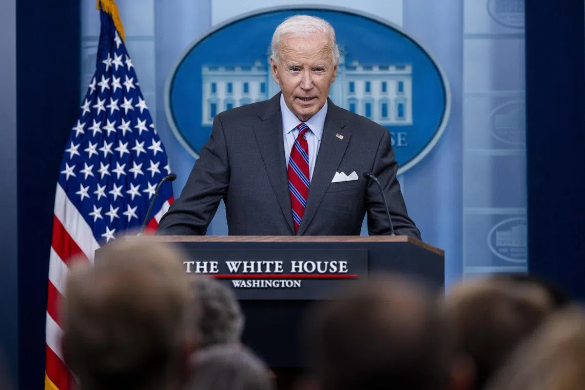 US President Joe Biden believes Israel has not yet concluded how to respond to Iran's Oct 1 ballistic missile attack.