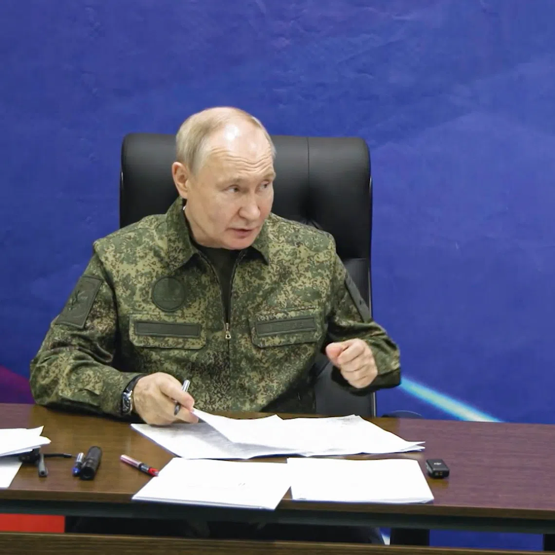 Russian President Vladimir Putin, speaking during his recent visit to a command post of the West group of Russian Army, is gaining the upper hand amid fragmenting  Nato unity.