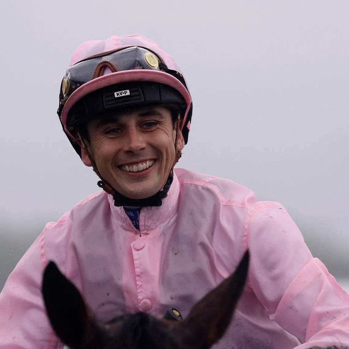 Horse Racing - The Epsom Derby - Epsom Downs Racecourse, Surrey, Britain - June 6, 2026 Ronan Whelan riding Christmas Day celebrates after winning the 16:00 Betfred Derby Action Images via Reuters/Andrew Couldridge