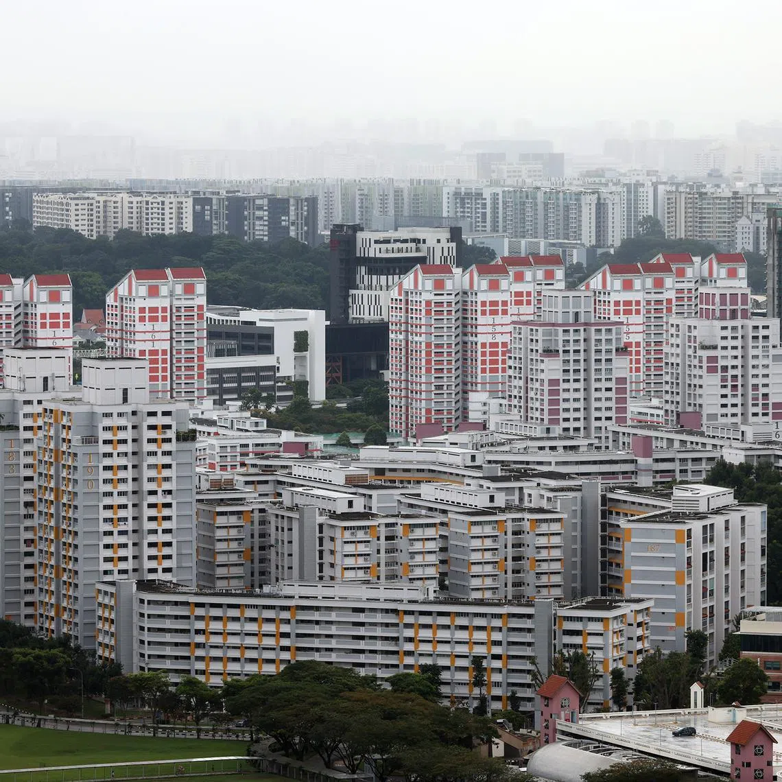 Public housing in Bishan.