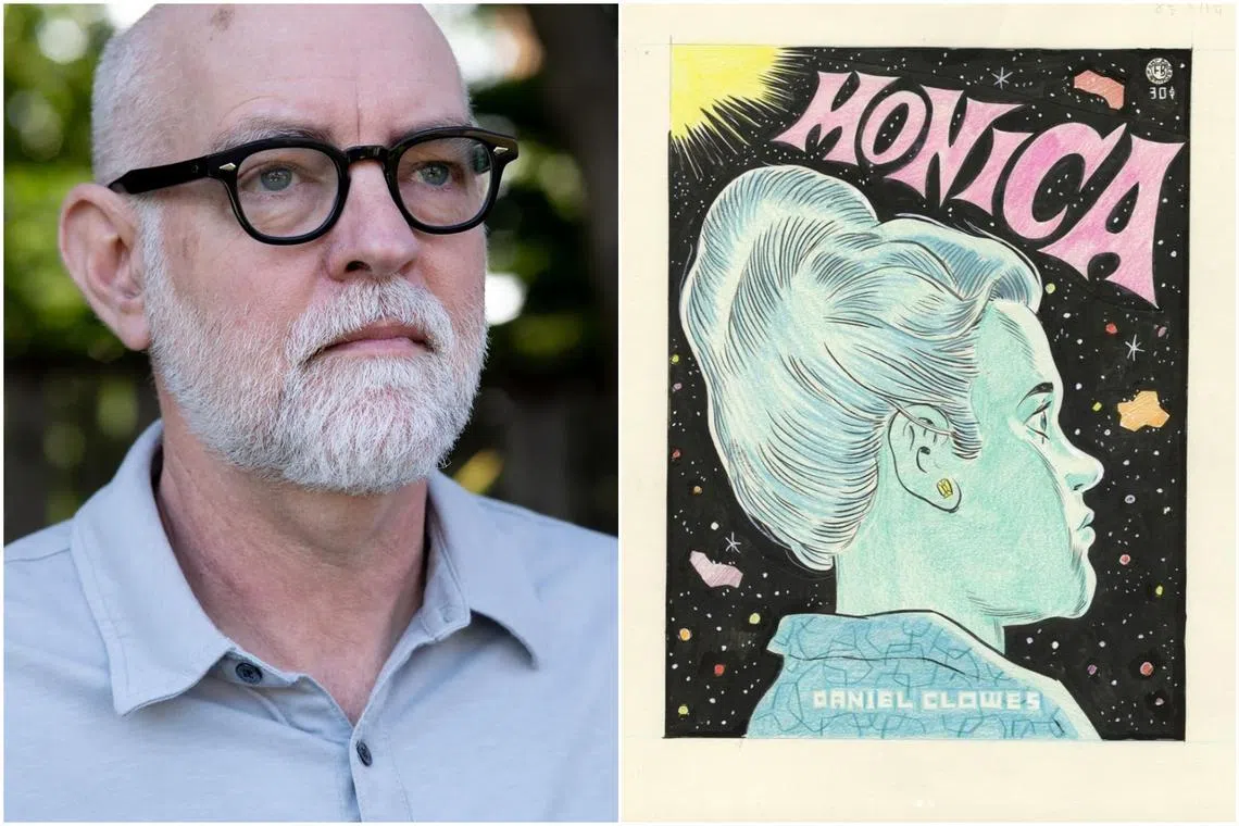 Daniel Clowes picked up the Best Comic Book award for Monica.