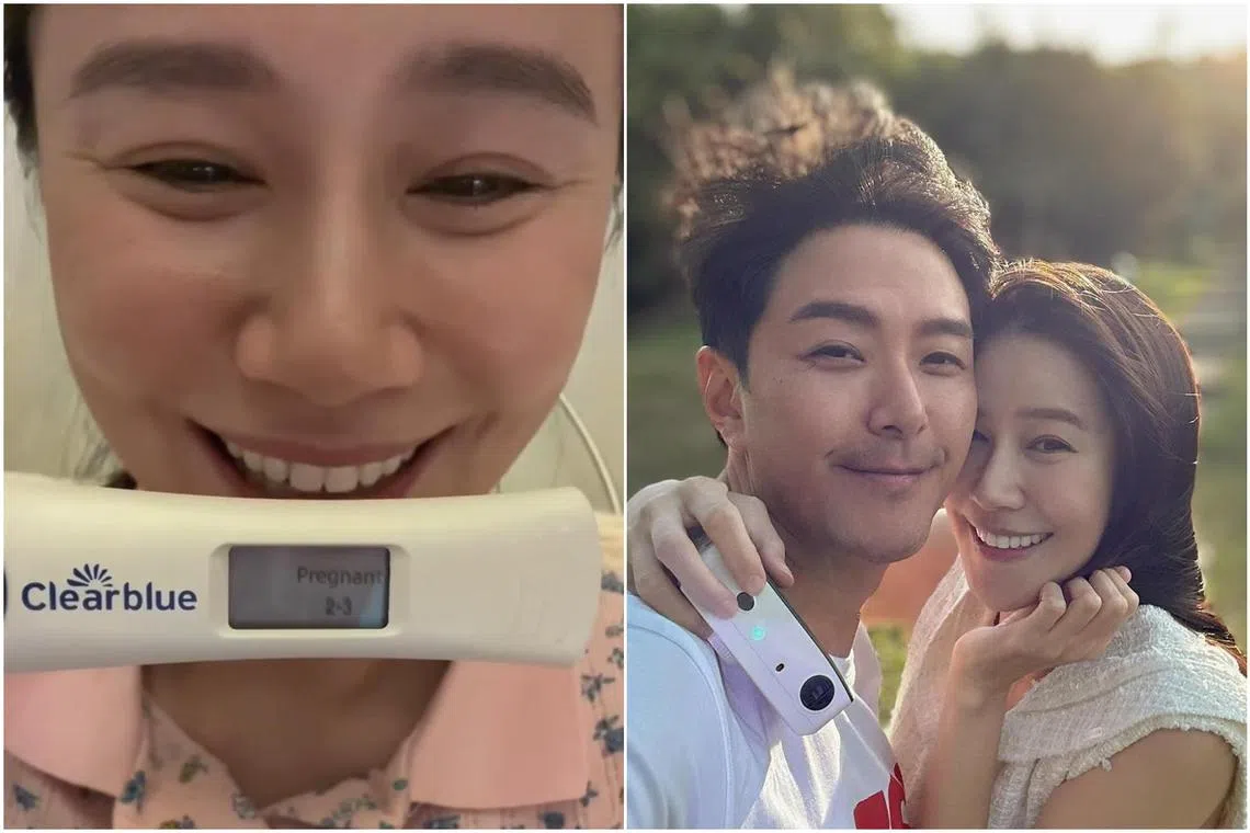 Hong Kong celebrity couple Edwin Siu and Priscilla Wong announced on Nov 17 that they are expecting a child.