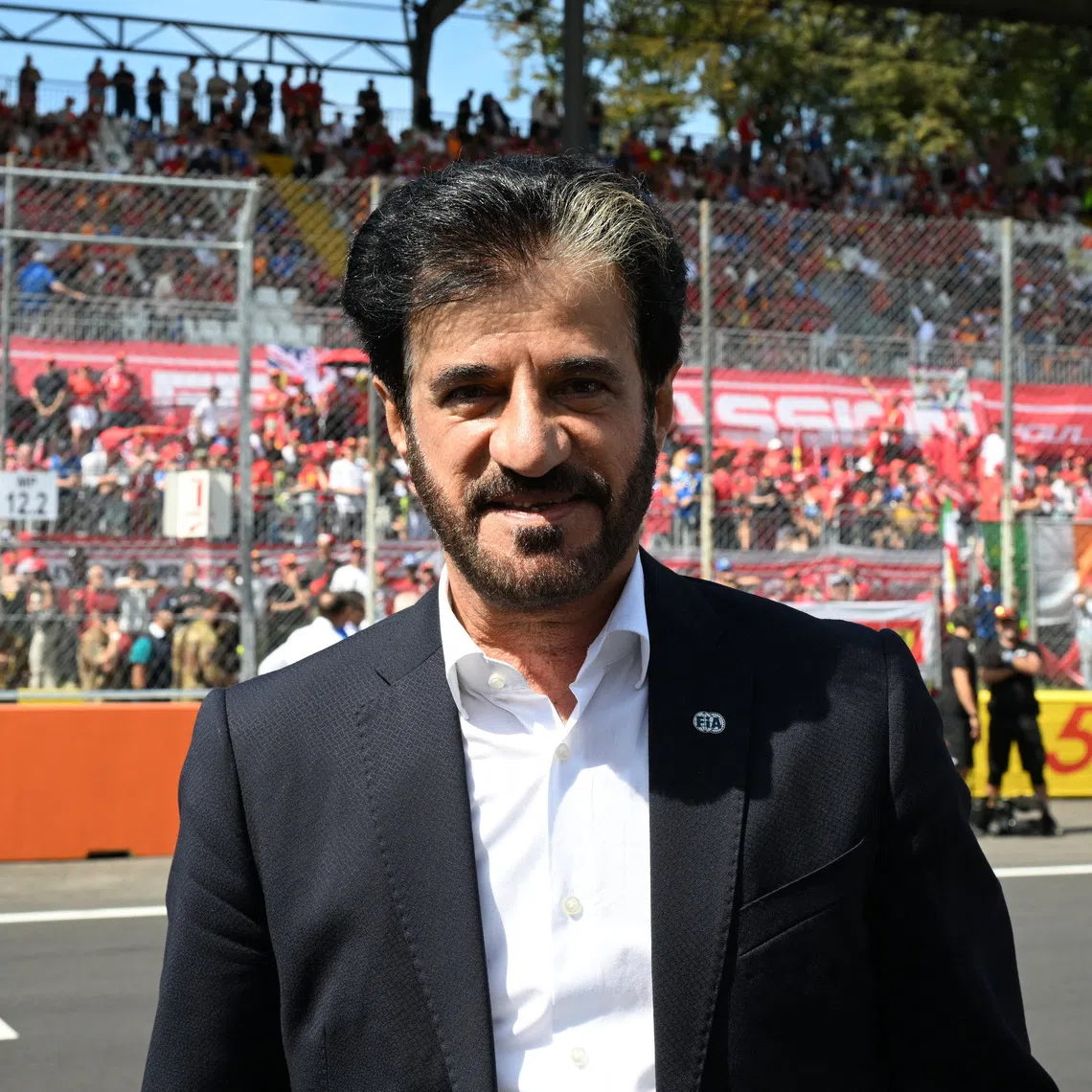 Formula One F1 - Italian Grand Prix - Autodromo Nazionale Monza, Monza, Italy - September 7, 2025 FIA president Mohammed ben Sulayem before the race REUTERS/Jennifer Lorenzini