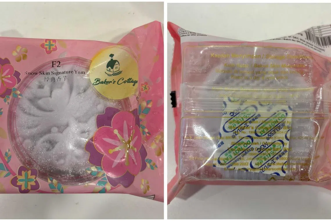 Baker’s Cottage’s snow skin signature yam mooncake was found to have Escherichia coli (E.coli) bacteria levels that exceed regulatory limits.
