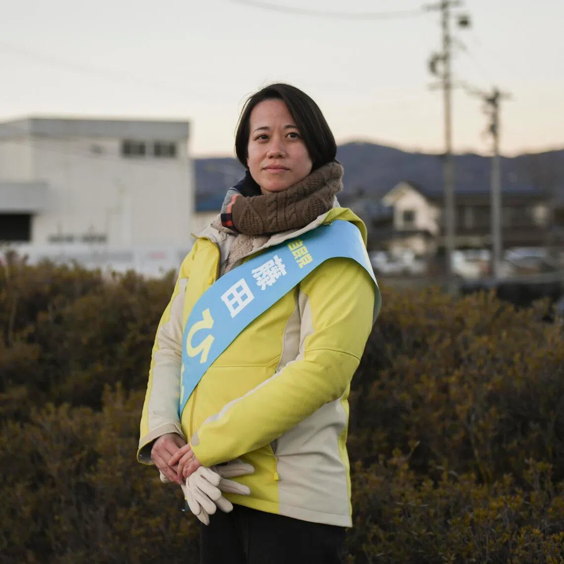 Ms Hikaru Fujita stood for the ruling Liberal Democratic Party while pregnant and won against a veteran lawmaker, securing nearly half the votes in her district.  