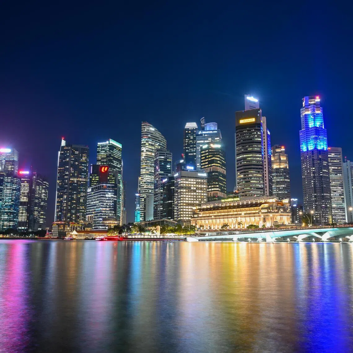 Generic picture of Singapore Skyline at Marina Bay on March 9, 2026. Keywords: finance, business, tourism, economy.