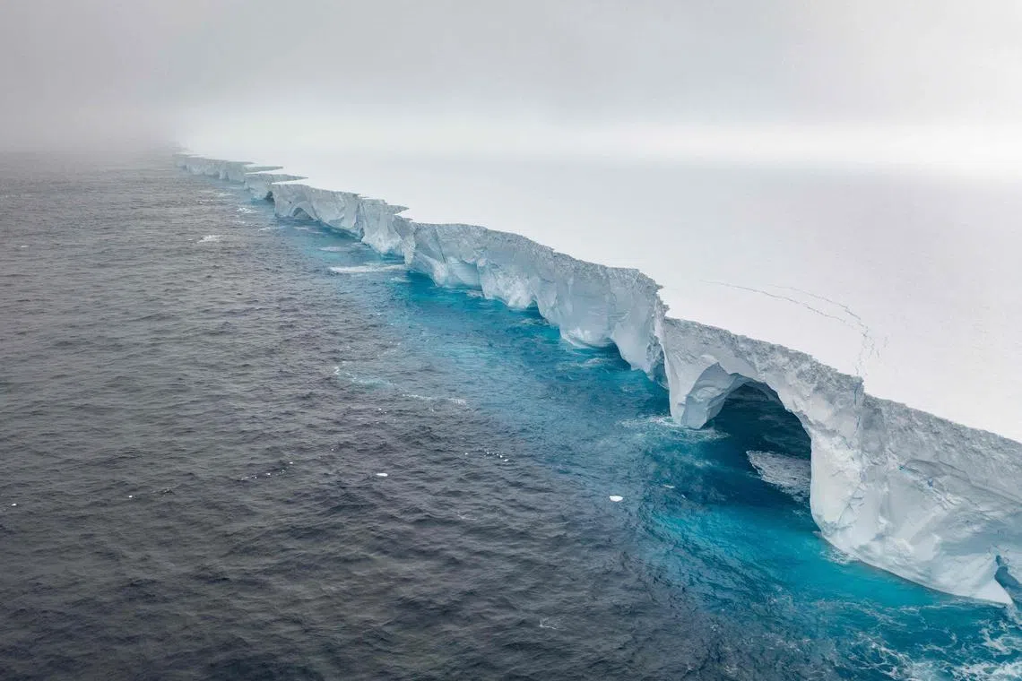 Researchers are keen to study how the iceberg could affect the local ecosystem.