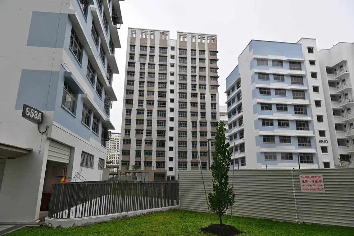 HDB said it has completed all seven blocks in the Waterway Sunrise II BTO project in Punggol.