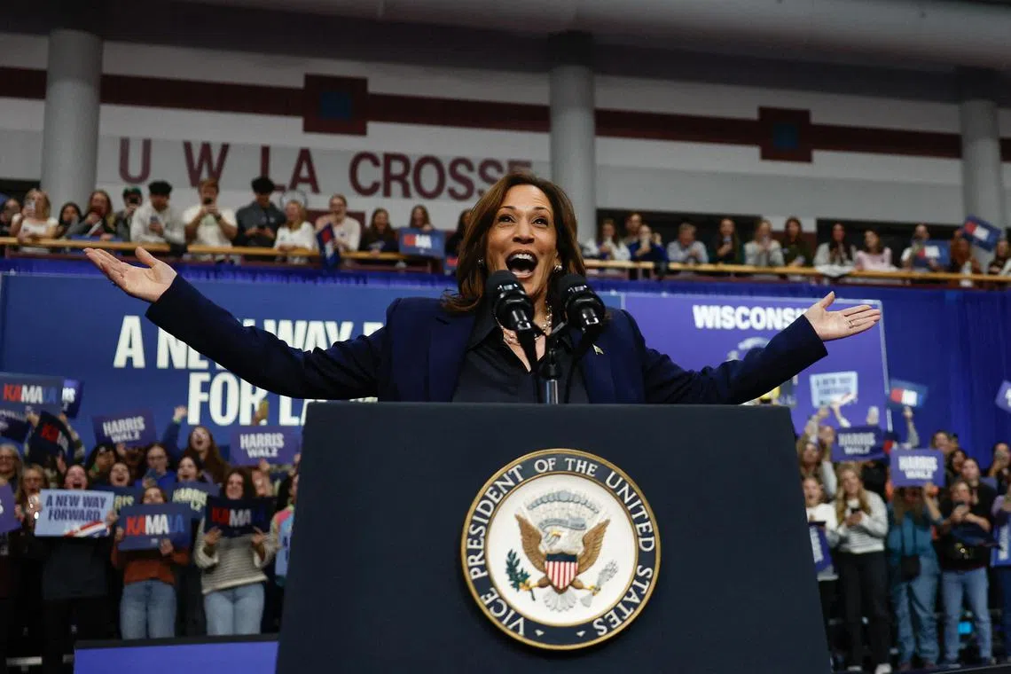 For China, a Kamala Harris presidency would allow Mr Xi Jinping's government to build on that foundation and provide a somewhat stable external environment.