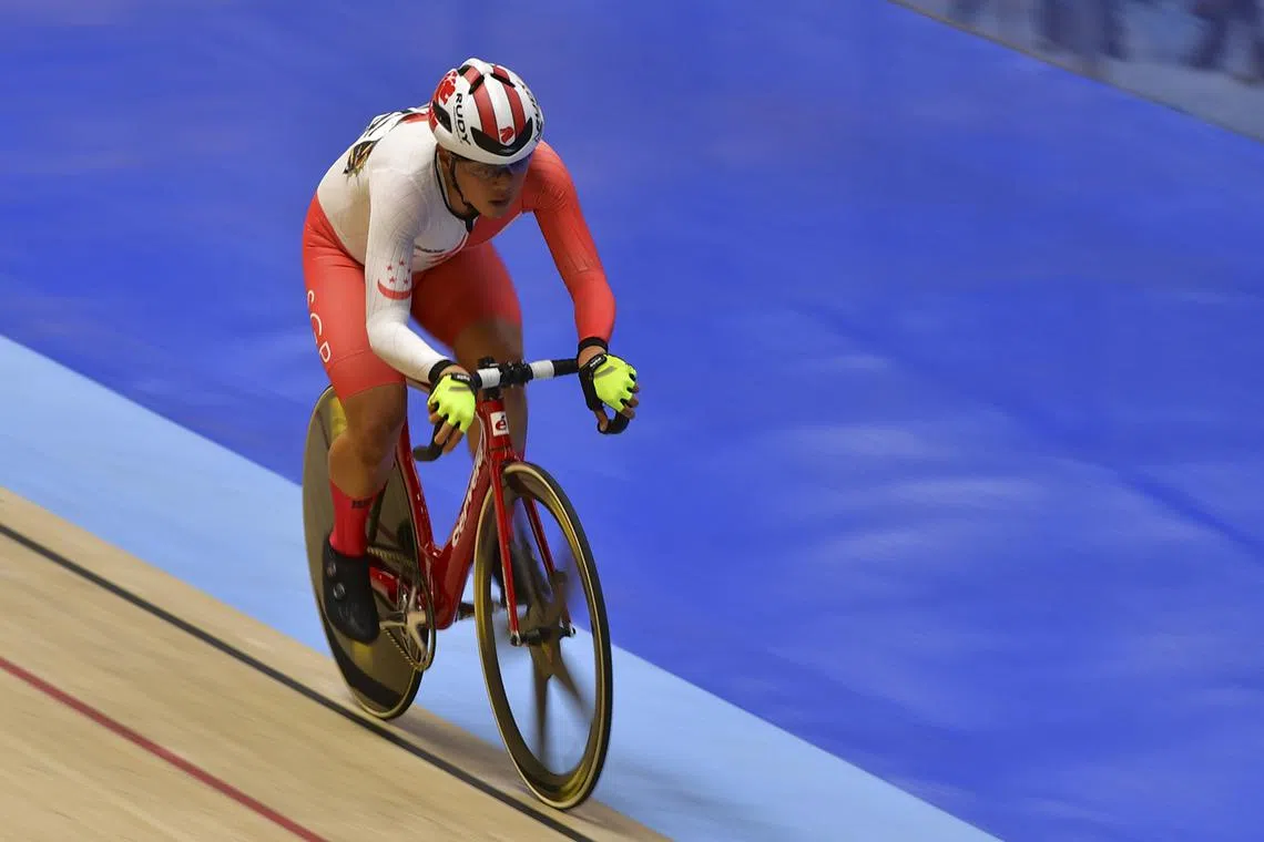 Calvin Sim, who won gold at the 2017 SEA Games, is among several veteran cyclists who have stepped down from the national set-up.