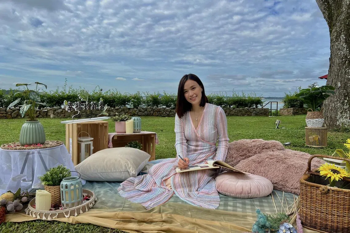 Actress Rebecca Lim in docuseries With Love, Becks.