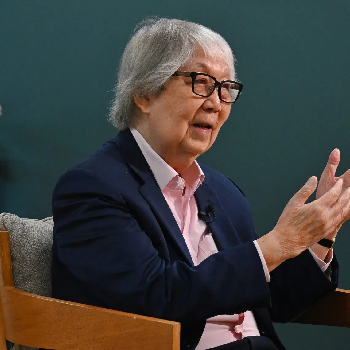 Professor Tommy Koh, who just retired from the Ministry of Foreign Affairs after 55 years, speaking to The Straits Times on Sept 15 at his office at the Centre for International Law.