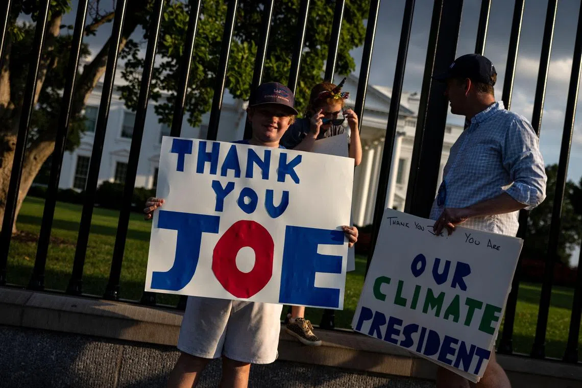 Democrats greeted President Joe Biden’s departure from the presidential race with an avalanche of cash, donating more than US$30 million (S$40 million) online on July 21.