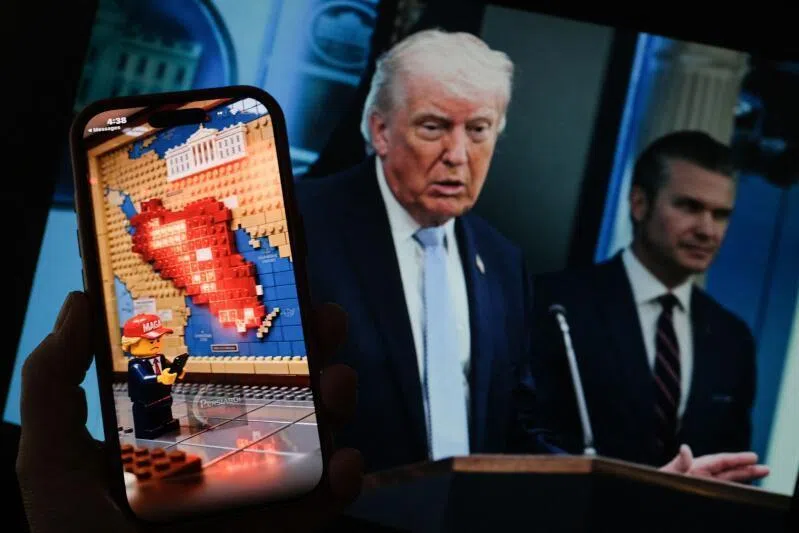 Iran's propaganda warriors rely on AI and Lego figurines to get their message across.