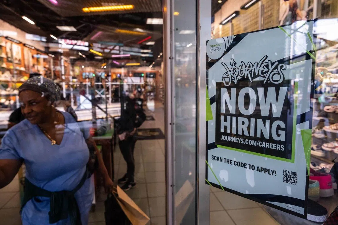 Much of the job growth this year reflects worker hoarding by businesses amid US President Donald Trump’s flip-flopping on tariffs. 