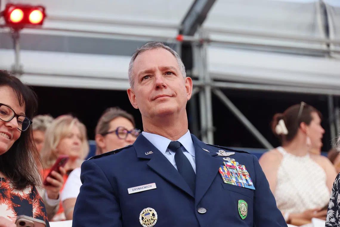 Commander of the U.S. European Command Alexus Grynkewich attends an event organised by the U.S. Mission to Belgium to mark the 250th anniversary of American independence, at Cinquantenaire Park, in Brussels, Belgium, June 28, 2026. REUTERS/Nicolas Economou