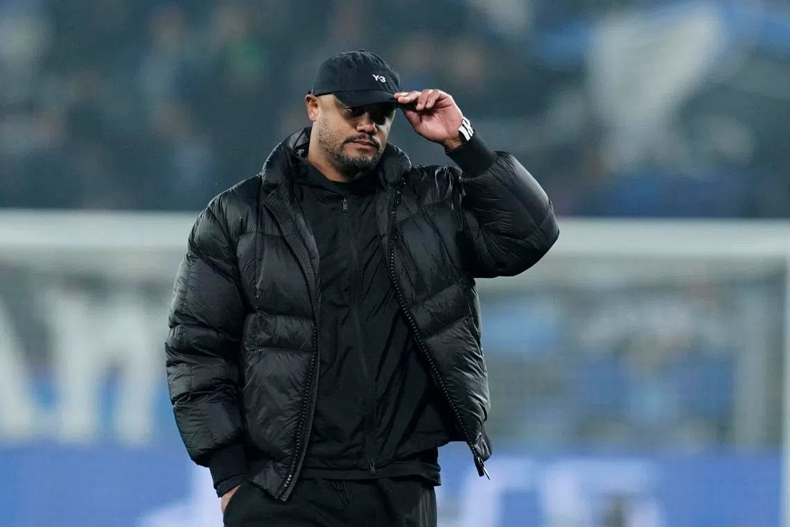 Soccer Football - UEFA Champions League - Round of 16 - First Leg - Atalanta v Bayern Munich - New Balance Arena, Bergamo, Italy - March 10, 2026 Bayern Munich coach Vincent Kompany after the match REUTERS/Matteo Ciambelli