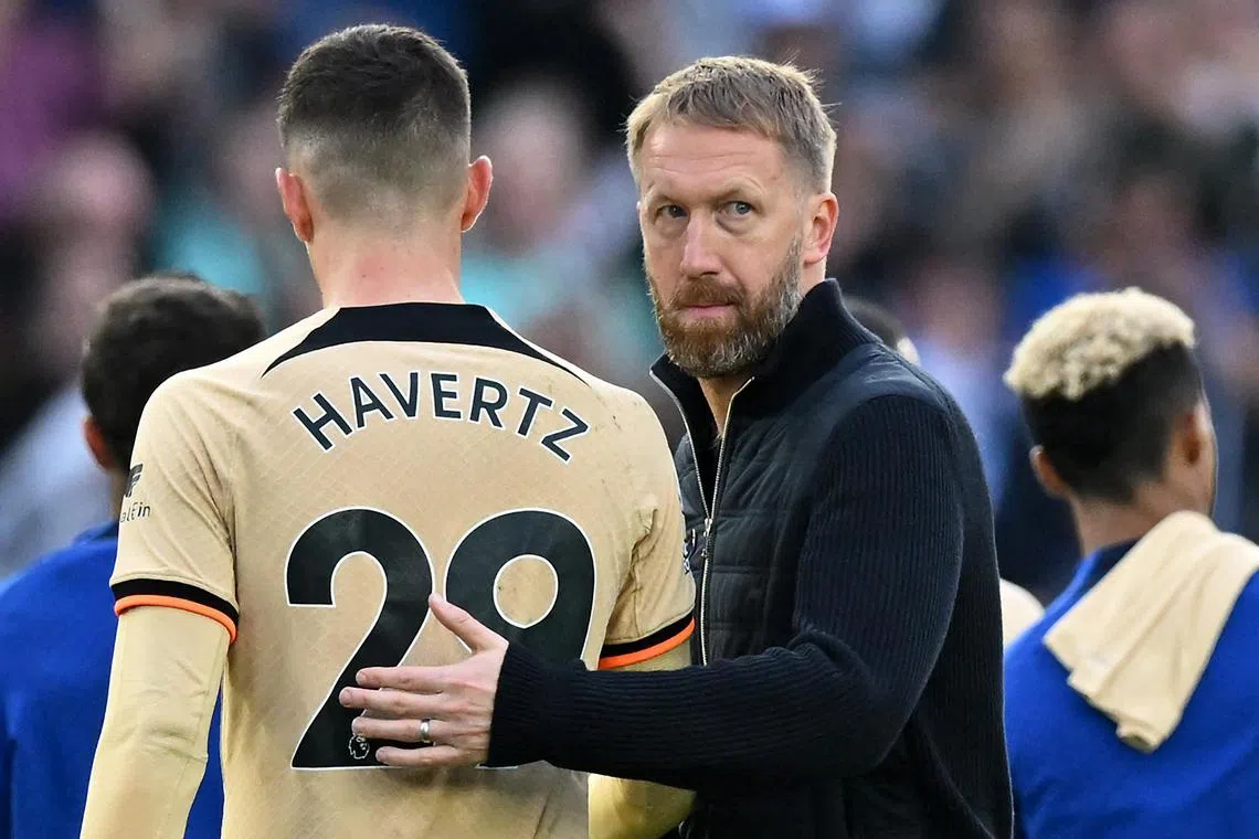 Graham Potter is trying to revive Chelsea's top-four hopes.