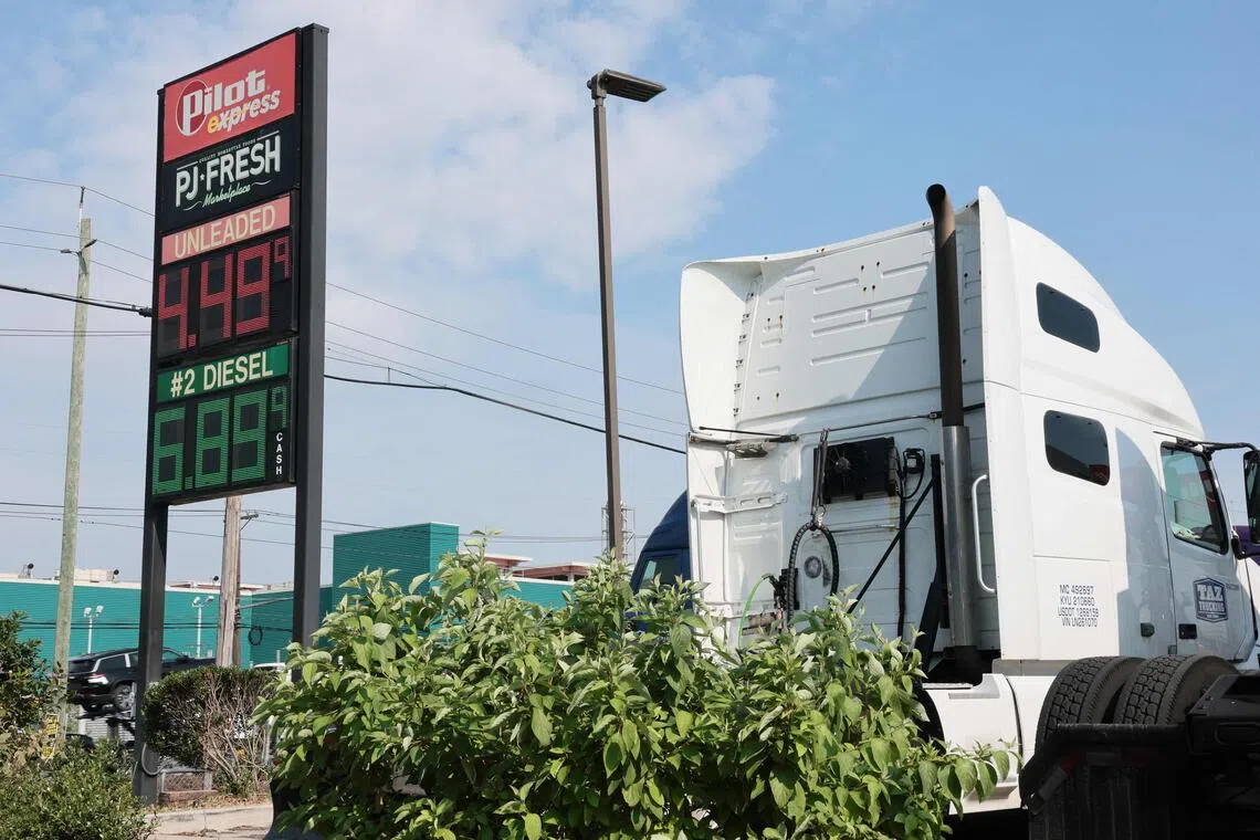 Trump supports diesel export ban as fuel prices hit records