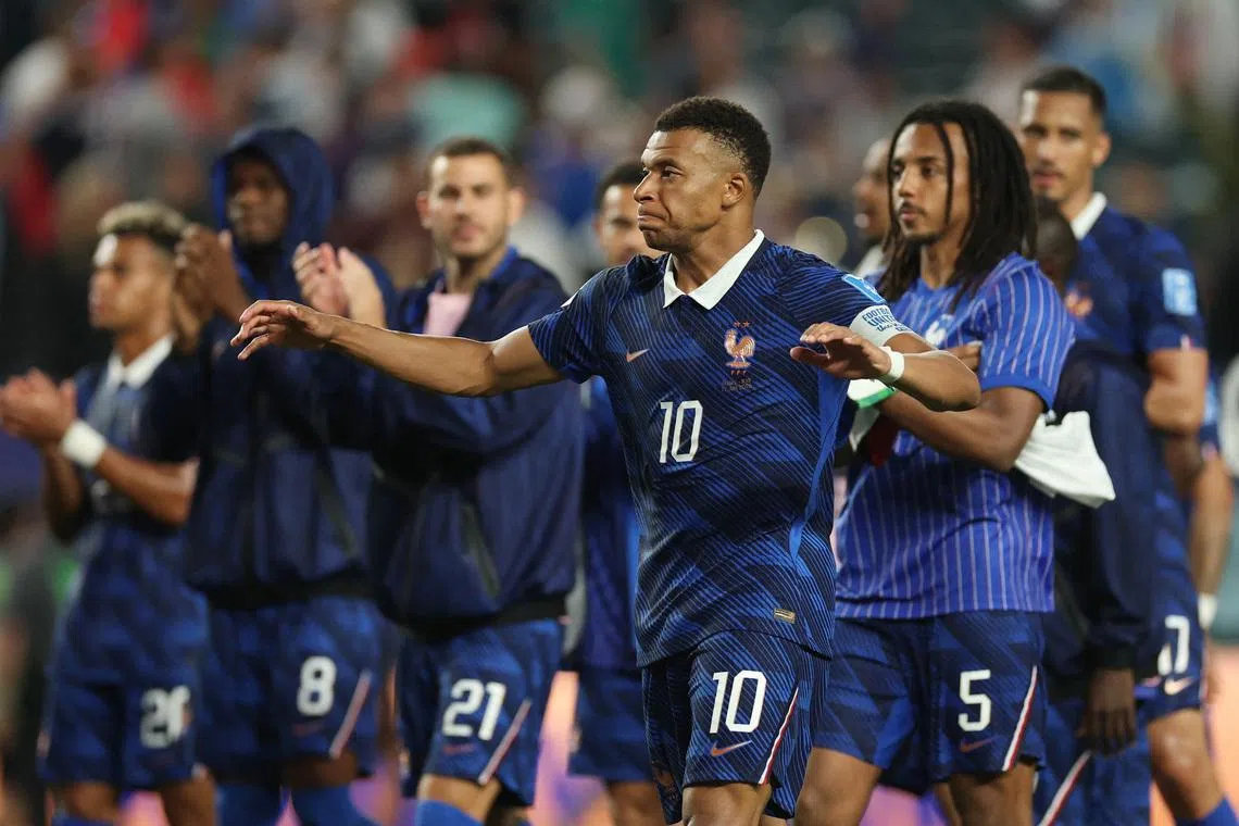 France possess their own in-form talisman and an incomparable firepower, with Kylian Mbappe’s double against Iraq taking his World Cup tally to 16 goals.