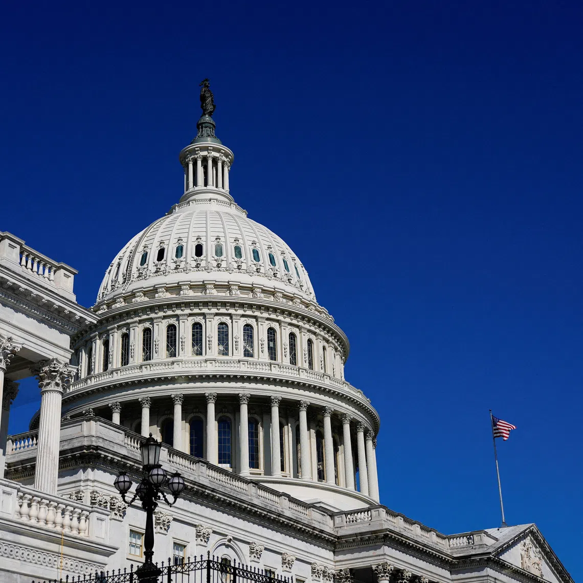 A view of the dome of the U.S. Capitol building, on Capitol Hill in Washington, D.C. U.S., September 19, 2025. REUTERS/Kent Nishimura